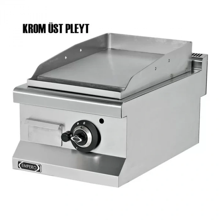 Gazlı Izgara Düz Krom Pleyt