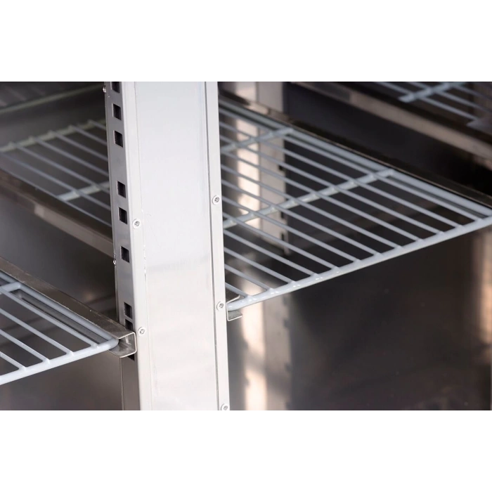 Camlı Tezgah Tipi Buzdolabı 2 Kapılı