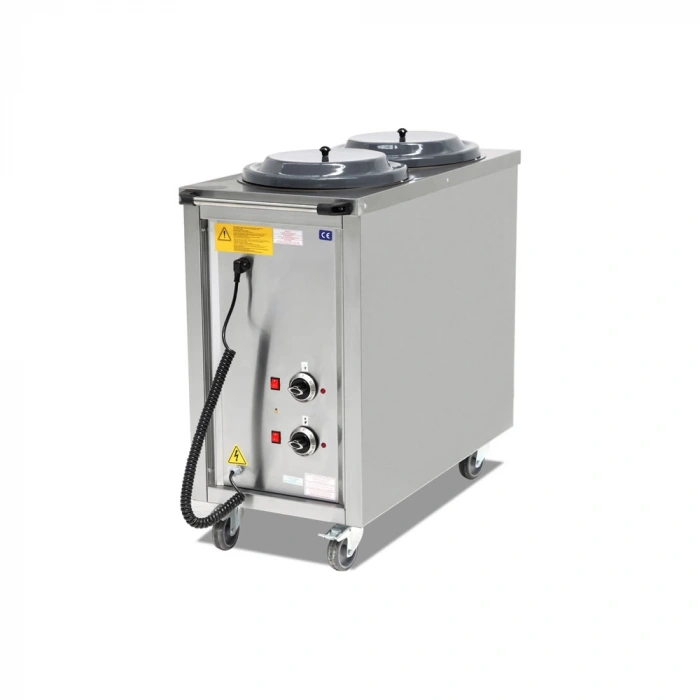 Çiftli Tabak Otomatı Isıtmalı EMP.TO.2432-I-2