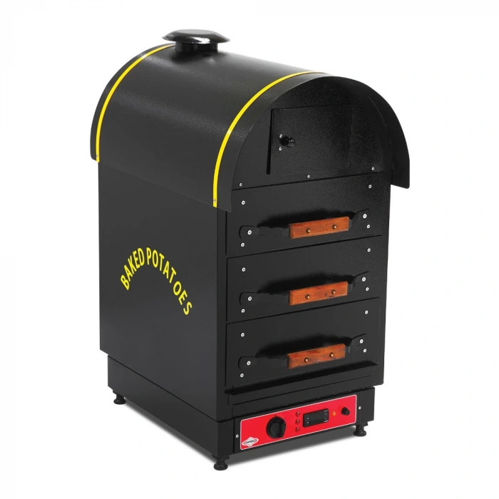 Elektrikli Kumpir Fırını 3 Çekmeceli