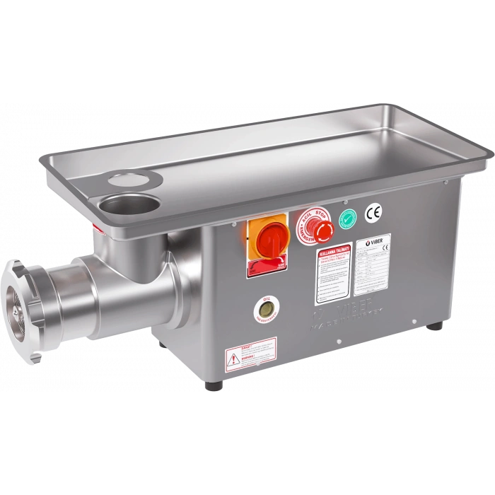 Et Kıyma Makinesi Komple Paslanmaz 32 No Trifaze