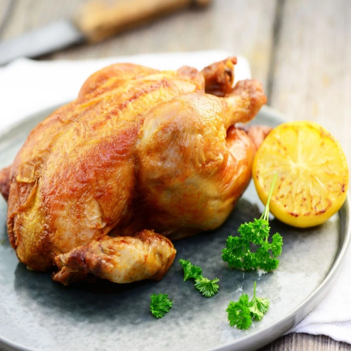 Kömürlü Piliç Kızartma Makinesi 48 Piliç