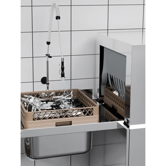 Konveyörlü Bulaşık Makinesi Kurutma Tünelli 2200-3300 tabak / saat