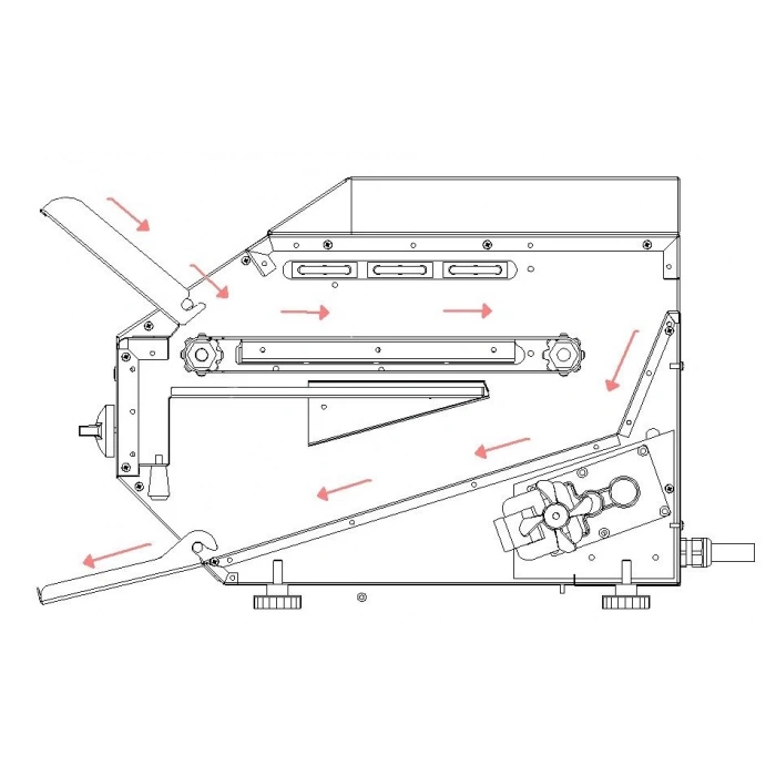 Konveyörlü Ekmek Kızartma Makinesi EMP.MEK010