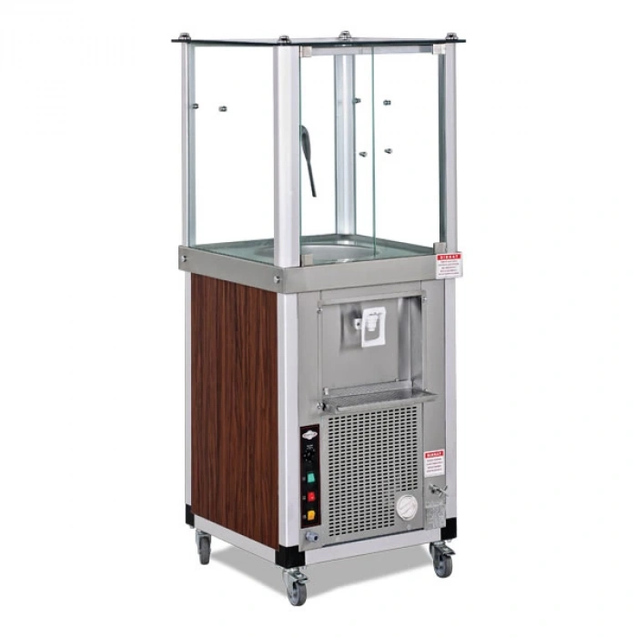 Köpüklü Ayran Makinesi Ahşap Kaplamalı