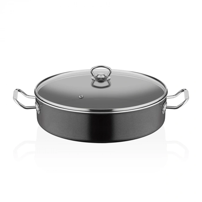 MEGA GRANİT SIĞ TENCERE 34CM