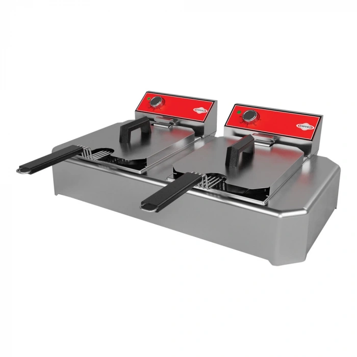 Mini Setüstü Elektrikli Fritöz Çift