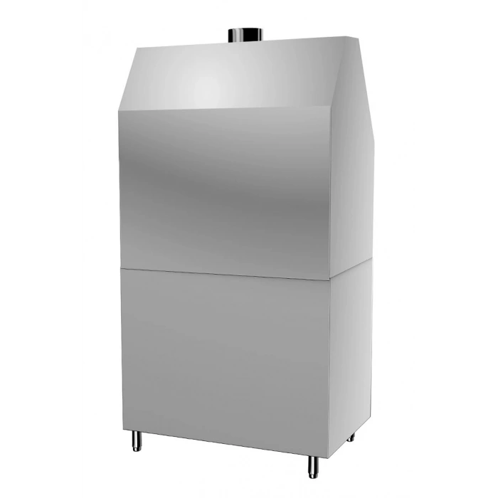 Paslanmaz Duvar Tip Gazlı Sulu Izgara 120 cm