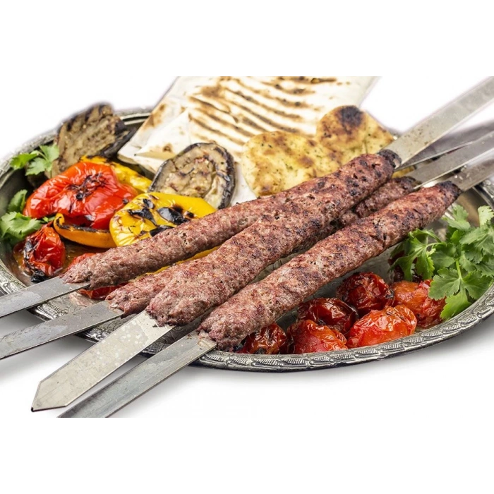 Paslanmaz Duvar Tip Kömürlü Izgara 120 cm