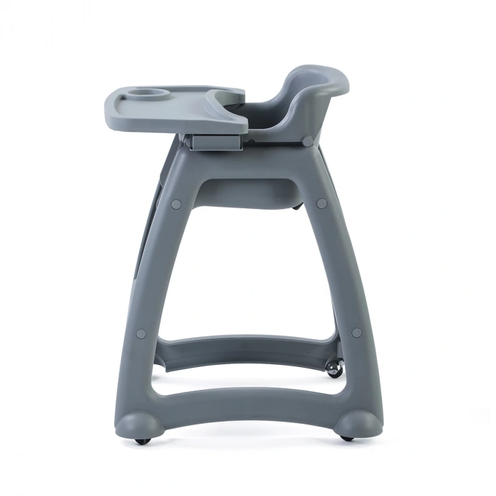 Plastik Mama Sandalyesi Gri