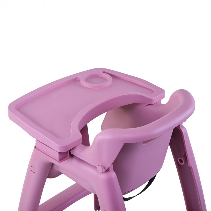 Plastik Mama Sandalyesi Pembe