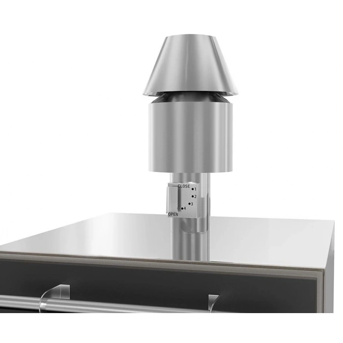 Profesyonel Kömürlü Fırın Siyah