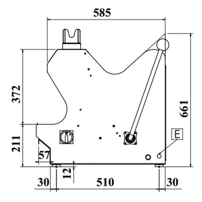 Setüstü Ekmek Dilimleme Makinesi 13 mm