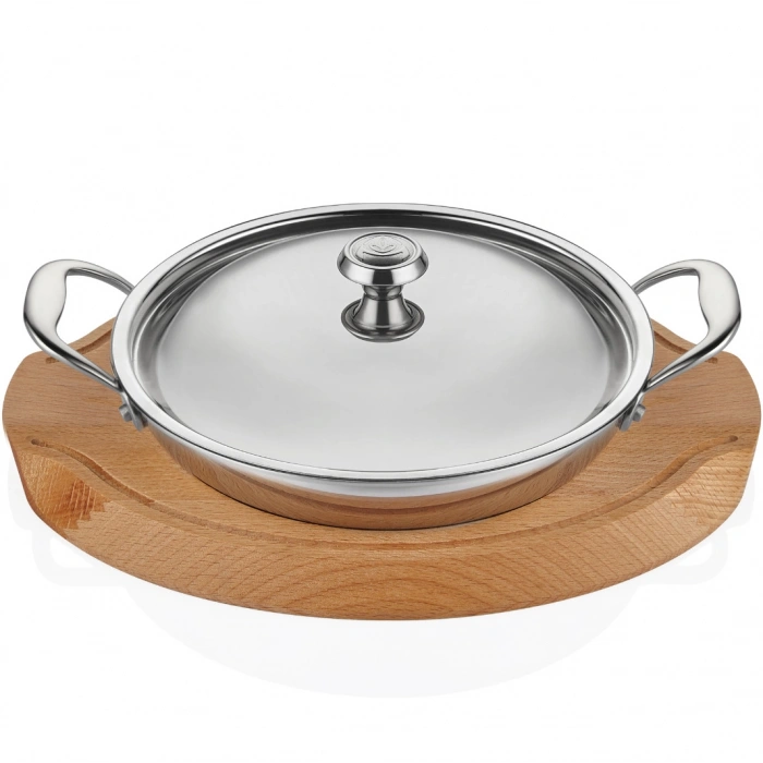 SILVERSTAR ELİT YUMURTA SAHANI 22CM + KAPAK +NİHALE