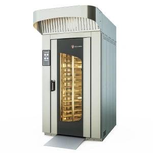 14’lü Arabalı Döner Patisserie Fırın Dokunmatik Ekran Ng