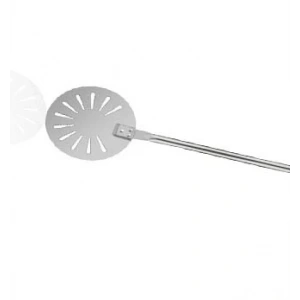 ÇELİK PİZZA KÜREĞİ - DELİKLİ 24CM