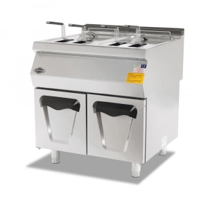 Gazlı Fritöz Dolaplı 2 li