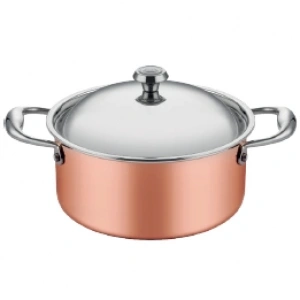 MM BAKIR İNDÜKSİYON DERİN TENCERE 18CM