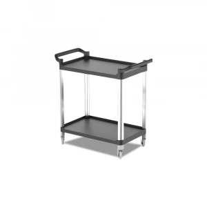 Plastik Servis Arabası 2 Katlı