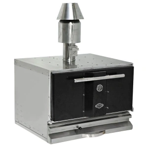 Profesyonel Kömürlü Fırın Siyah