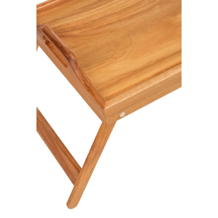 Mio - Akasya Katlanır Ayaklı Yatak Keyif Tepsisi 50 x 30 cm