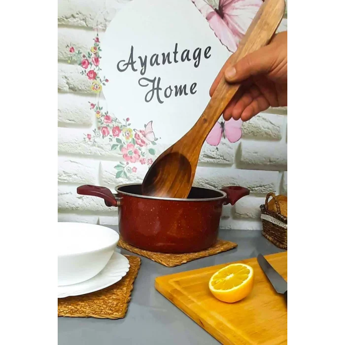 Emilia - Akasya 2 Li Çatal Kaşık Servis Seti