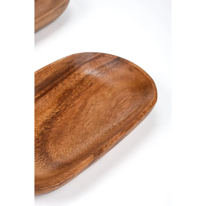 Nicole - 2 Adet Akasya Oval Kase