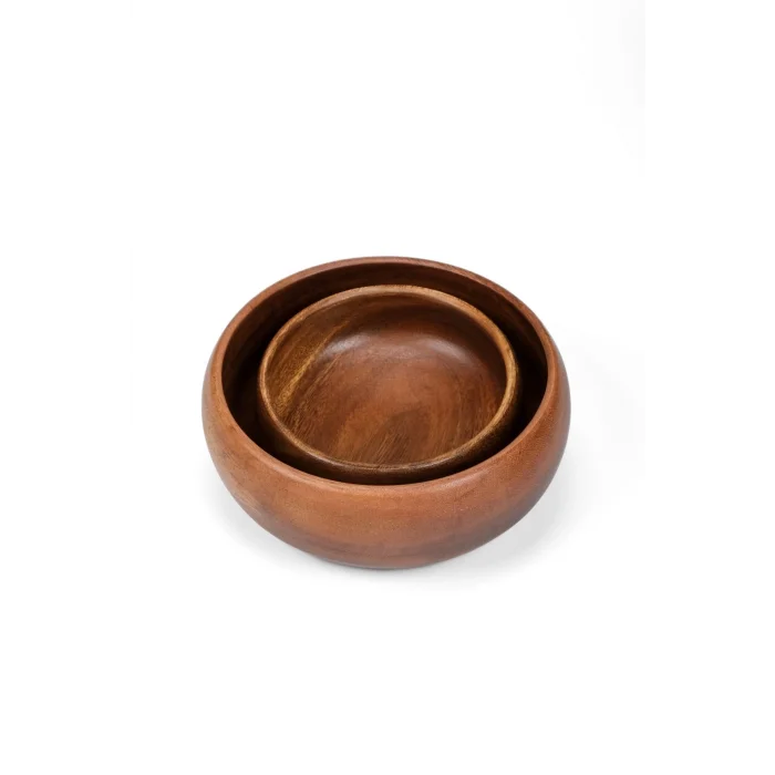 Nicole - Akasya 2 li Kase Seti 20 cm / 15 cm