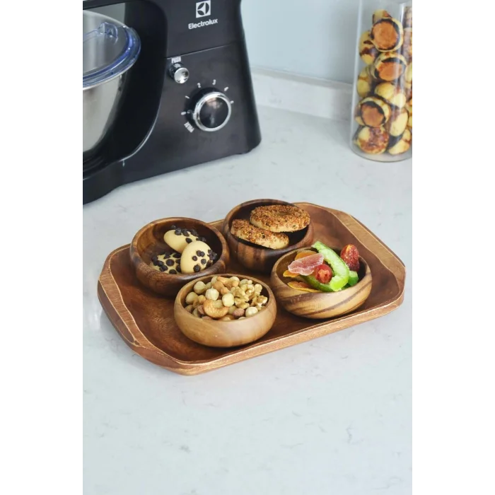 Akasya 5 Parça Çerez Seti