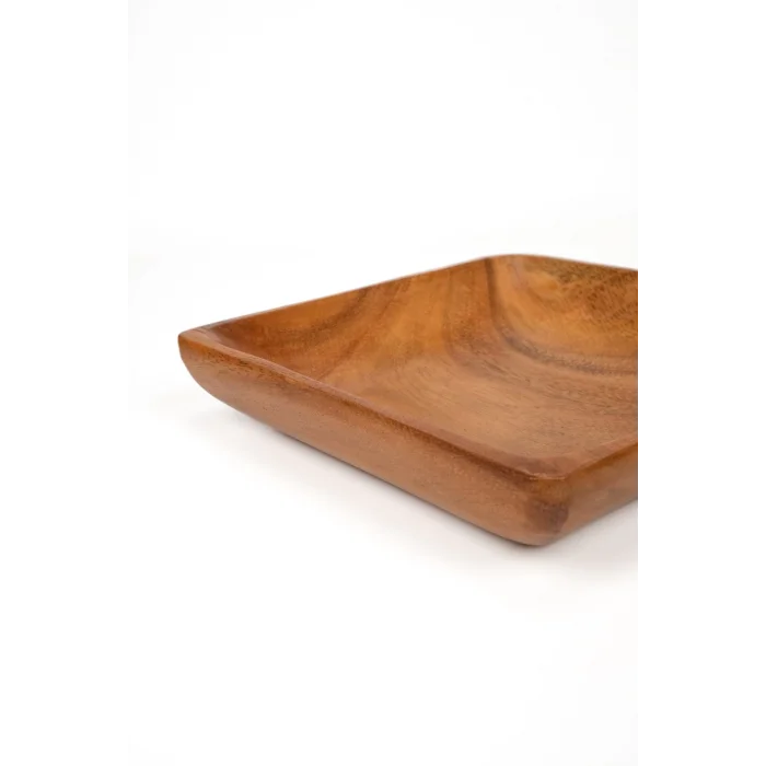 Bella - Akasya 6 Lı Kare Servis, Kahvaltı, Pasta, Sunum Tabak Seti