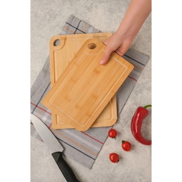 Twin - 2 li Bambu Kesme Tahtası