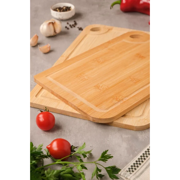 Twin - 2 li Bambu Kesme Tahtası