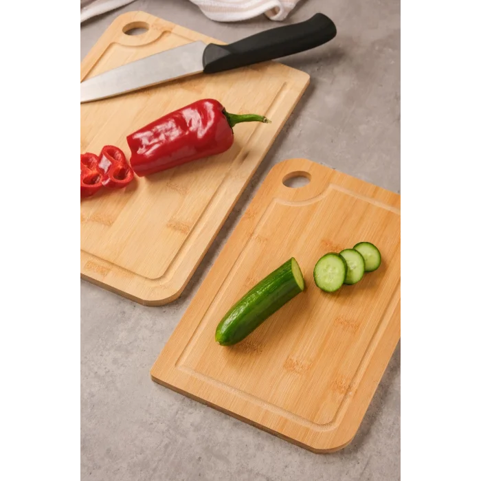 Twin - 2 li Bambu Kesme Tahtası