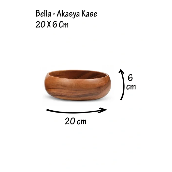 Bella - Akasya Kase 20 x 6 cm