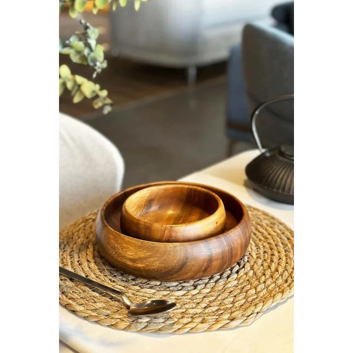 Bella - Akasya 2 Li Kase Seti 20 Cm / 15 Cm