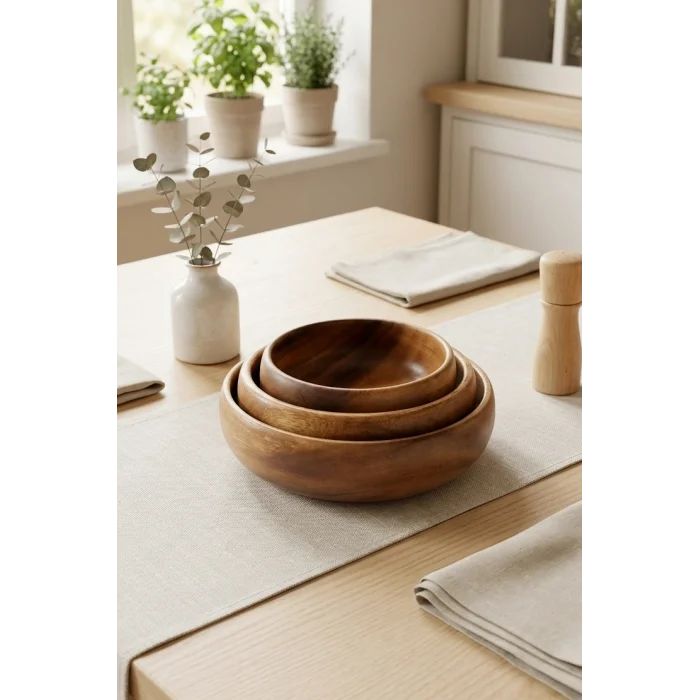 Alessandro - 3 lü Akasya Kase Seti