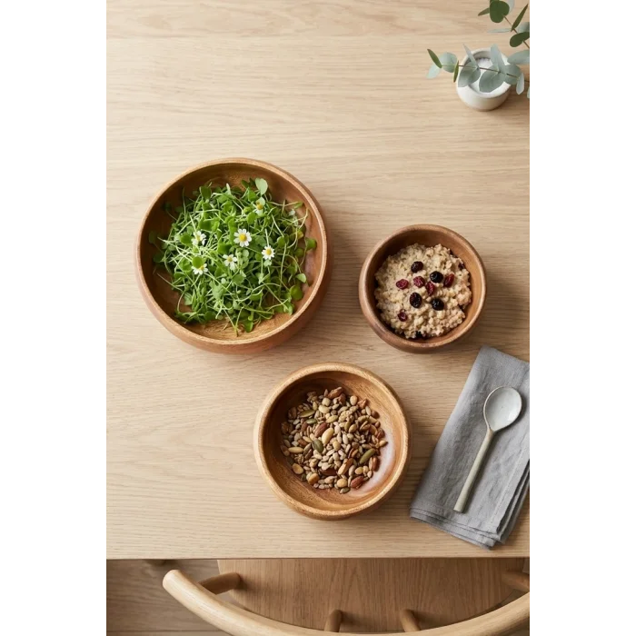 Alessandro - 3 lü Akasya Kase Seti