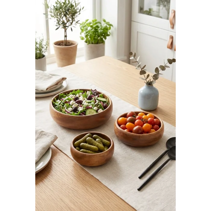 Alessandro - 3 lü Akasya Kase Seti