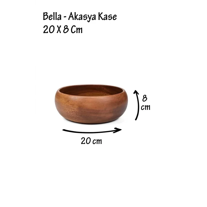 Bella - Akasya Kase 20 X 8 Cm