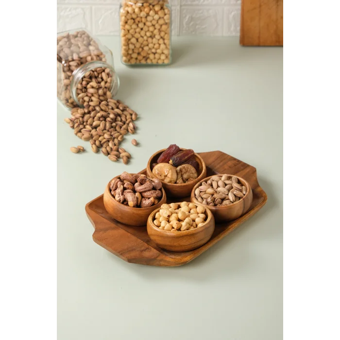 Akasya 5 Parça Çerez Seti