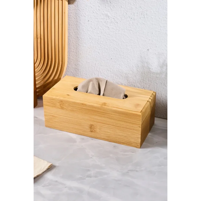 Arven - Bambu Z Peçetelik, Kağıt Mendil Kutusu