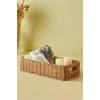 Picnic Hasır Tekli Dikdörtgen Sepet 32x13x7 cm