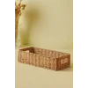 Picnic Hasır Tekli Dikdörtgen Sepet 32x13x7 cm