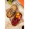 Mio - 2 li Akasya Oval Kase 24 x 13 cm