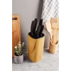 Perotti Coltello Bamboo 6 Parça Bıçak Seti Taba Kare