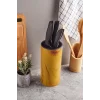 Perotti Coltello Bamboo 6 Parça Bıçak Seti Taba Yuvarlak