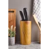 Perotti Coltello Bamboo 6 Parça Bıçak Seti Taba Yuvarlak