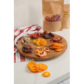 Mio - Akasya Döner Standlı Servis Sunum Tabağı 34 cm