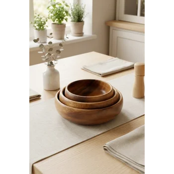 Alessandro - 3 lü Akasya Kase Seti