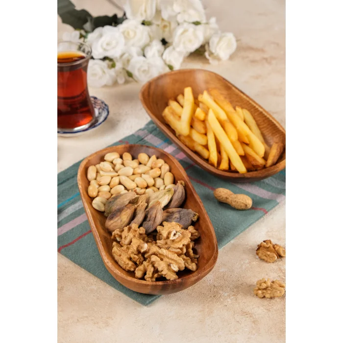 Mio - 2 li Akasya Oval Kase 24 x 13 cm